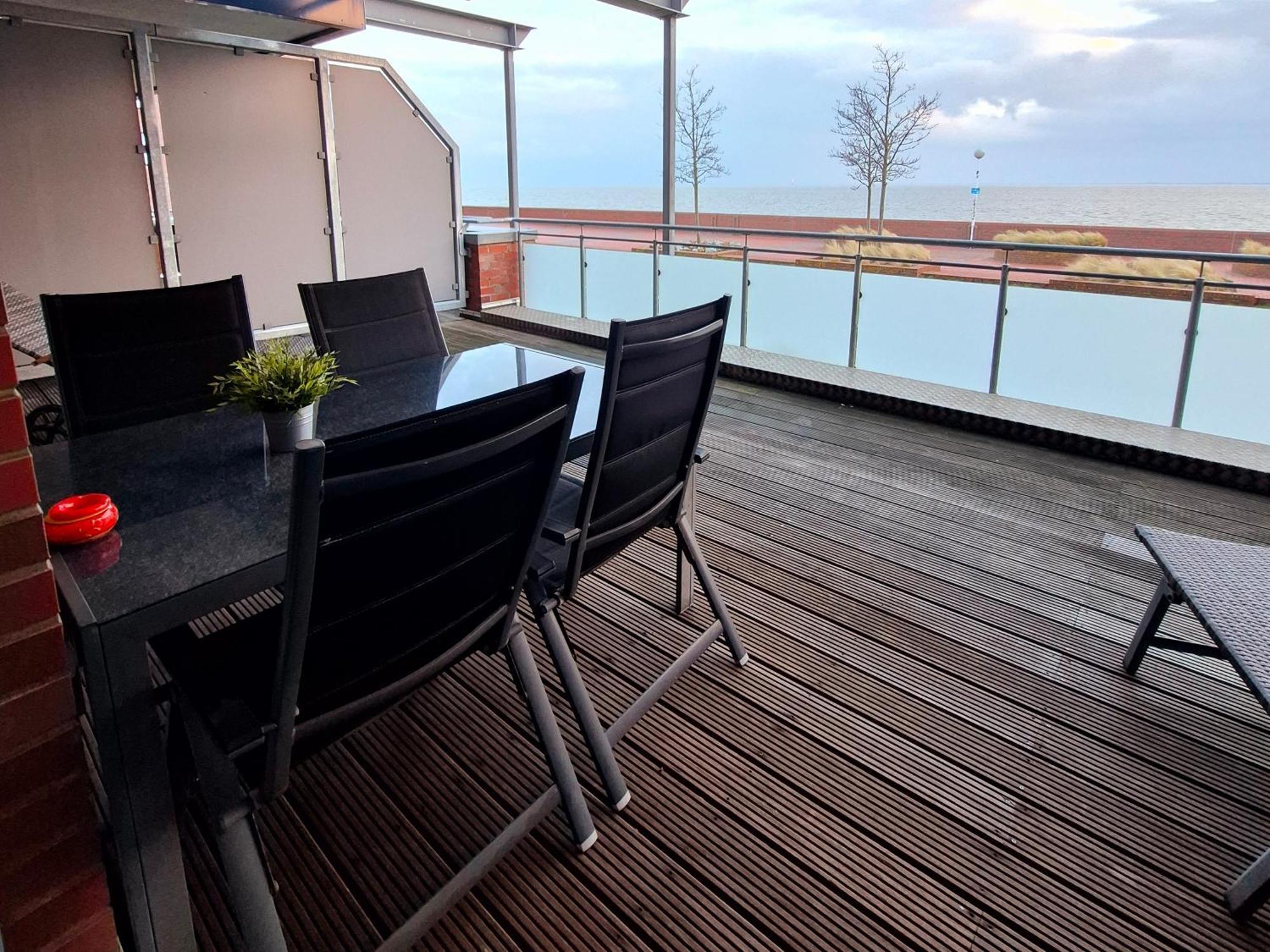 "Mehr Meer Geht Nicht" Wilhelmshaven Buitenkant foto